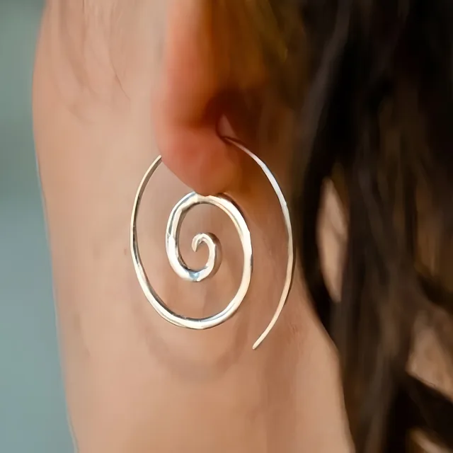 Mila Brant: Sundial Hoop Earrings